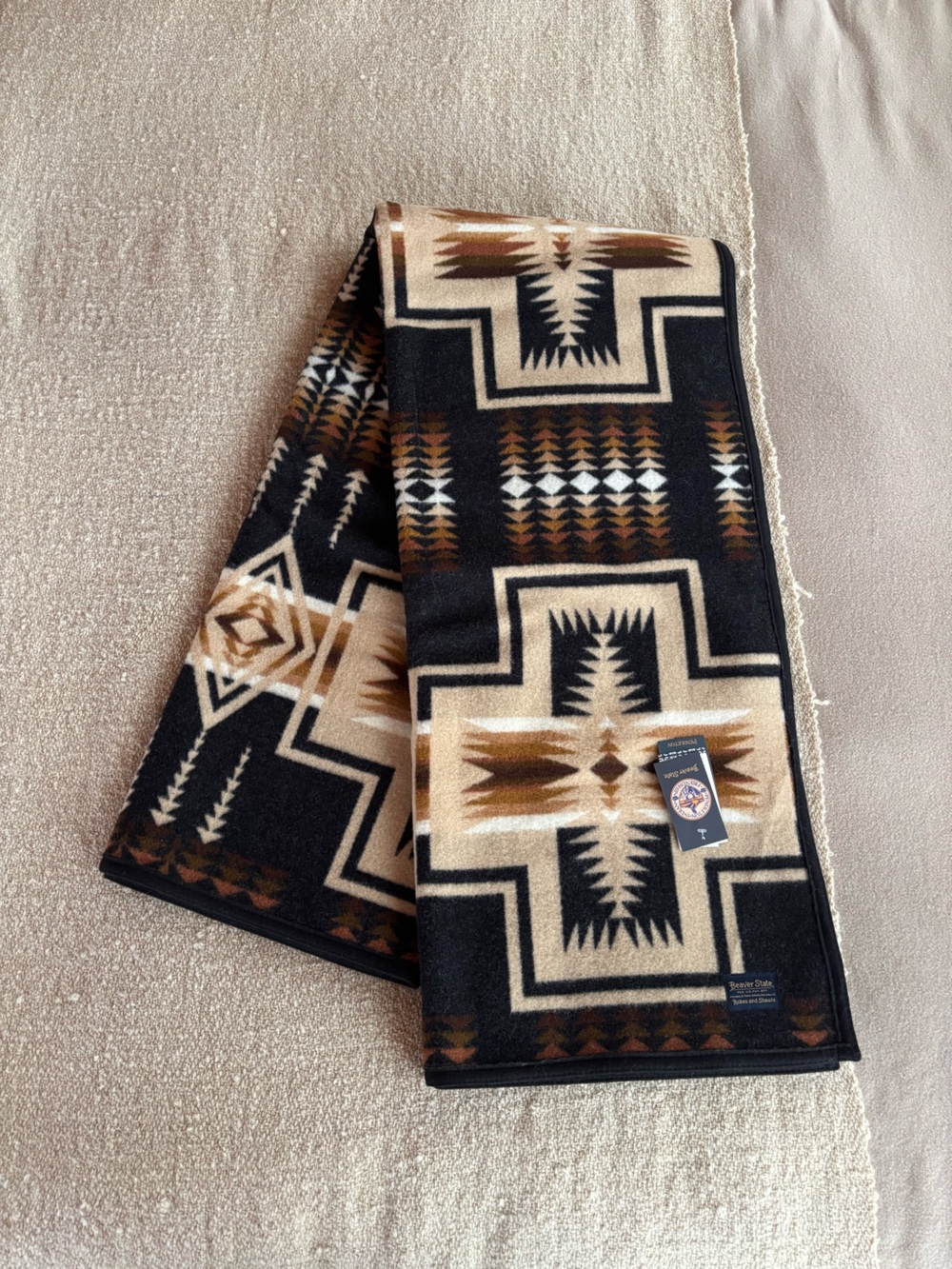 NWT Pendleton Harding Oxford Wool Blanket